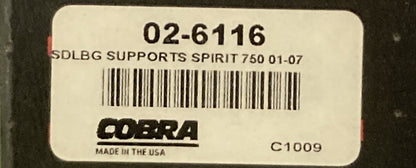 NEW GENUINE COBRA 02-6116 SADDLEBAG SUPPORTS FOR HONDA SPIRIT 750 01-07