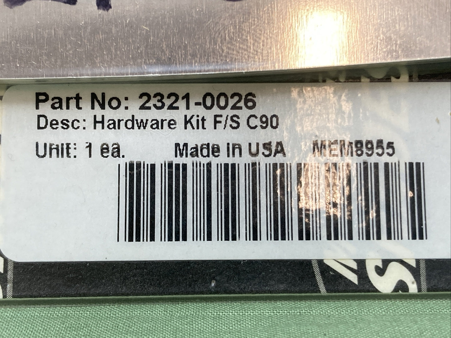 NEW MEMPHIS SHADES 2321-0026 MOUNTING HARDWEAR KIT F/S SUZUKI BOUKIVARD C90