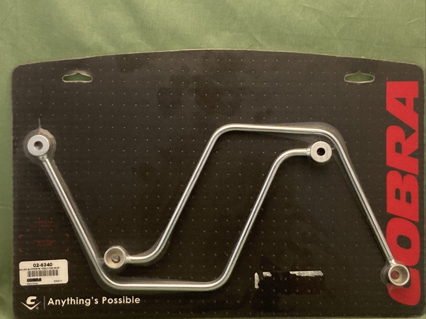 NEW GENUINE COBRA 02-6340 SADDLEBAG SUPPORTS FOR SUZUKI 1500LC/CC90 98-09