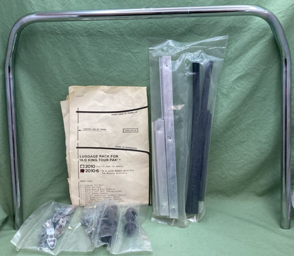 NEW RA-CAD 2010-6 LUGGAGE RACK FOR HARLEY KING '86 & LATER W/TOUR PAK BACKREST