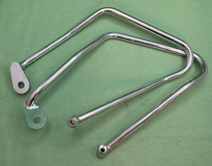 NEW  GENUINE KHROME WERKS 110875B SADDLEBAG SUPPORT KIT '94-'03 XL 883 & 1200