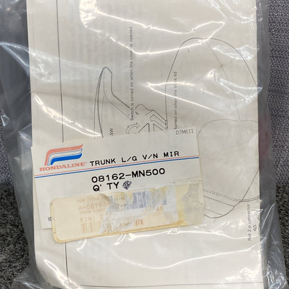 NEW HONDALINE 08162-MN500 TRUNK L/G  V/N LIGHT/MIRROR