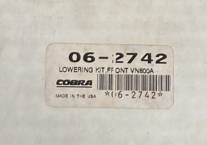 NEW COBRA 06-2742 LOWERING KIT, FRONT VULCAN 800
