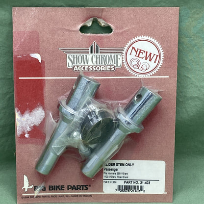 NEW SHOW CHROME 21-403 SLIDER STEM ONLY PASSENGER