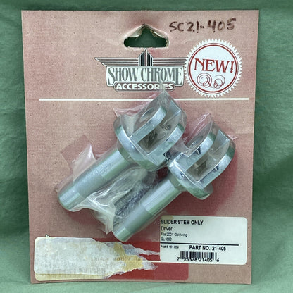 NEW SHOW CHROME 21-405 SLIDER STEM ONLY DRIVER GL1800 2001
