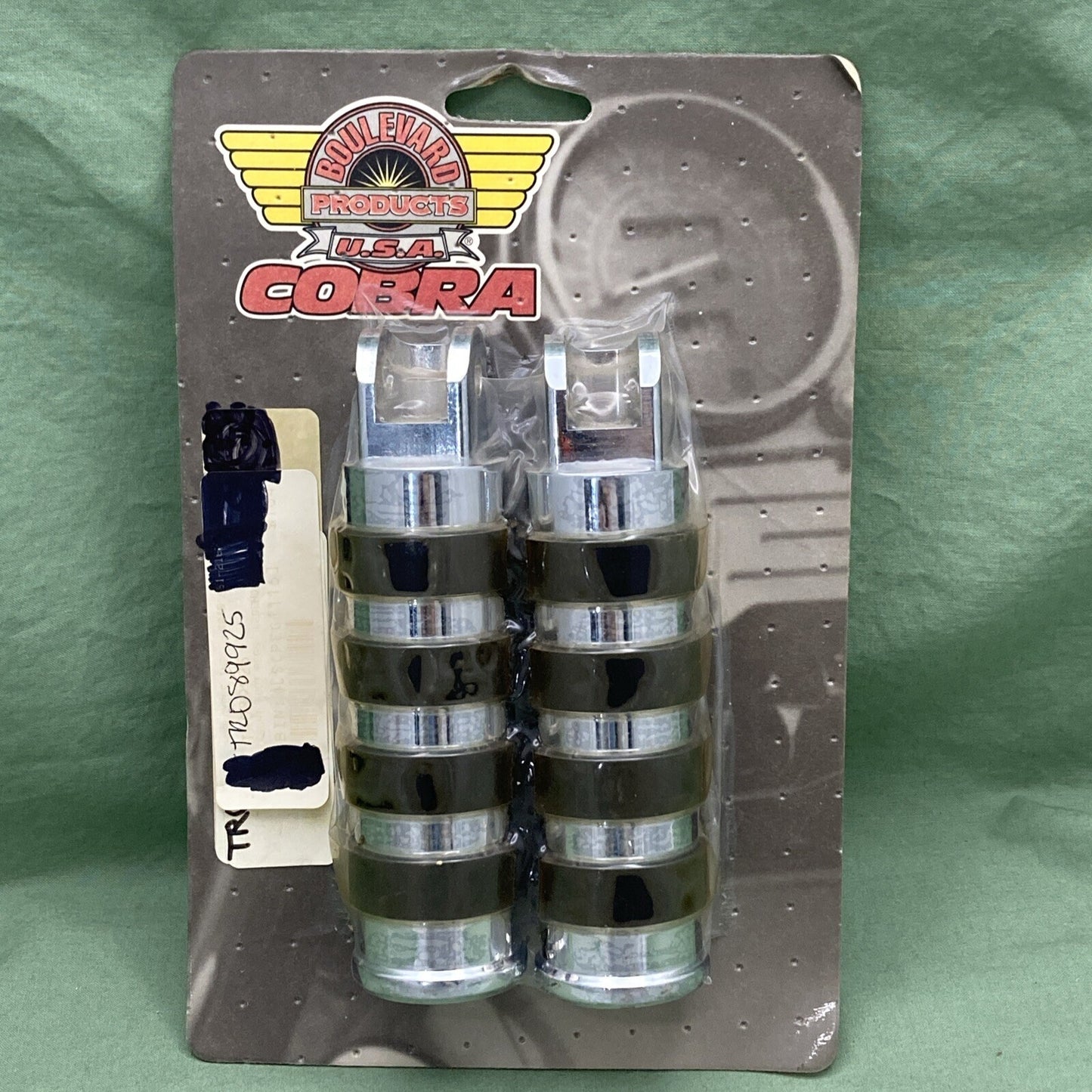 NEW COBRA TR089925 FOOT PEGS LEGEND MAG/ACE/VAL