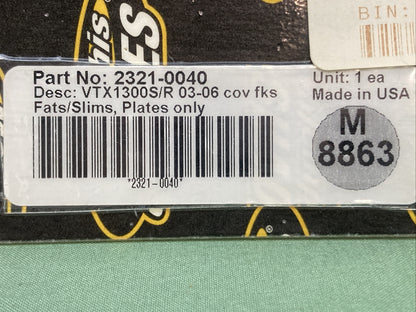 NEW MEMPHIS SHADES 2321-0040 FATS/SLIM MOUNT KIT, WINDSHIELD HONDA VTX1300S/R