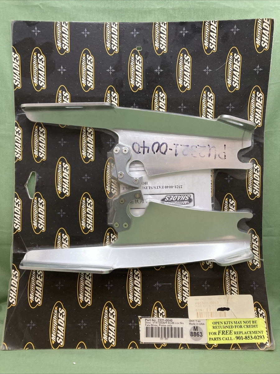 NEW MEMPHIS SHADES 2321-0040 FATS/SLIM MOUNT KIT, WINDSHIELD HONDA VTX1300S/R