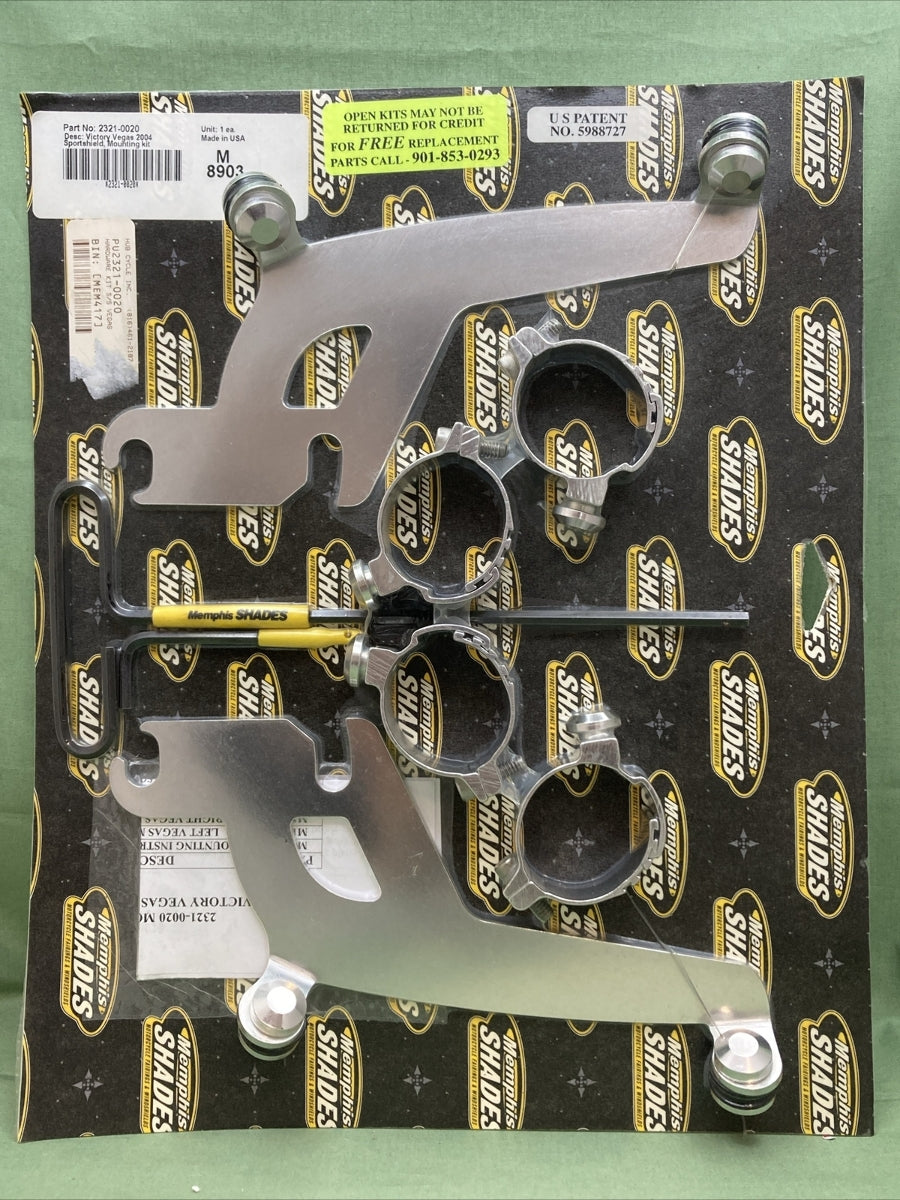 NEW MEMPHIS SHADES 2321-0020 MOUNT KIT, SPORTSHIELD VICTORY VEGAS 2004