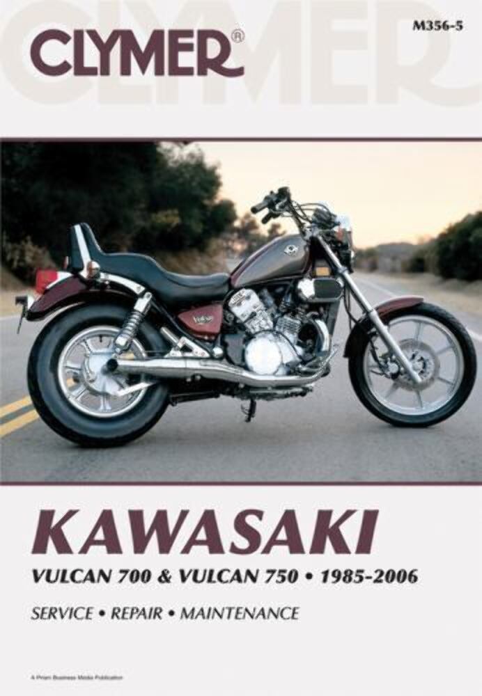 NEW GENUINE CLYMER KAWASAKI VULCAN 700/VULCAN 750 SERVICE MANUAL '85-'06 M356-5