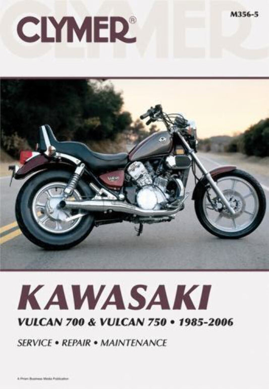 NEW GENUINE CLYMER KAWASAKI VULCAN 700/VULCAN 750 SERVICE MANUAL '85-'06 M356-5
