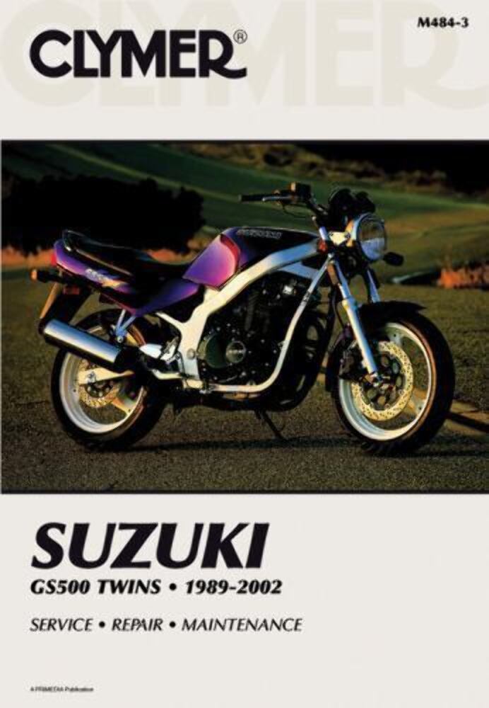 NEW GENUINE CLYMER SUZUKI GS500 TWINS SERVICE MANUAL '89-'02 M484-3