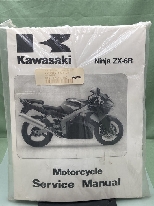 NEW GENUINE KAWASAKI 99924-1226-02 NINJA ZX-6R SERVICE MANUAL