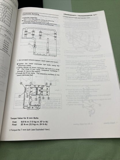 NEW GENUINE KAWASAKI 99924-1127-54 NINJA ZX-11 / ZZ-R1100 SERVICE MANUAL SUP.