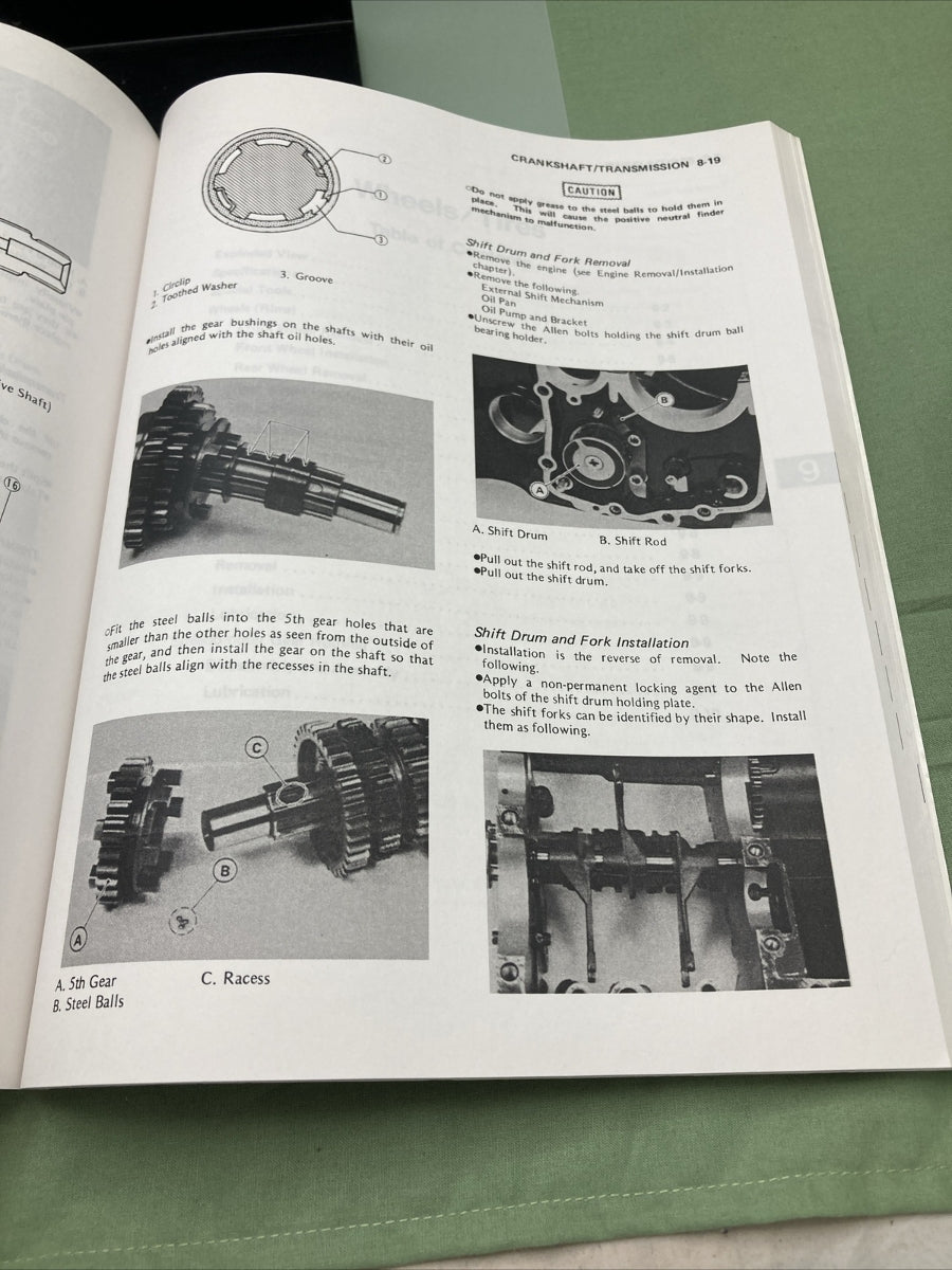 NEW GENUINE KAWASAKI 99924-1098-02 NINJA ZX-10 / ZX-10 SERVICE MANUAL