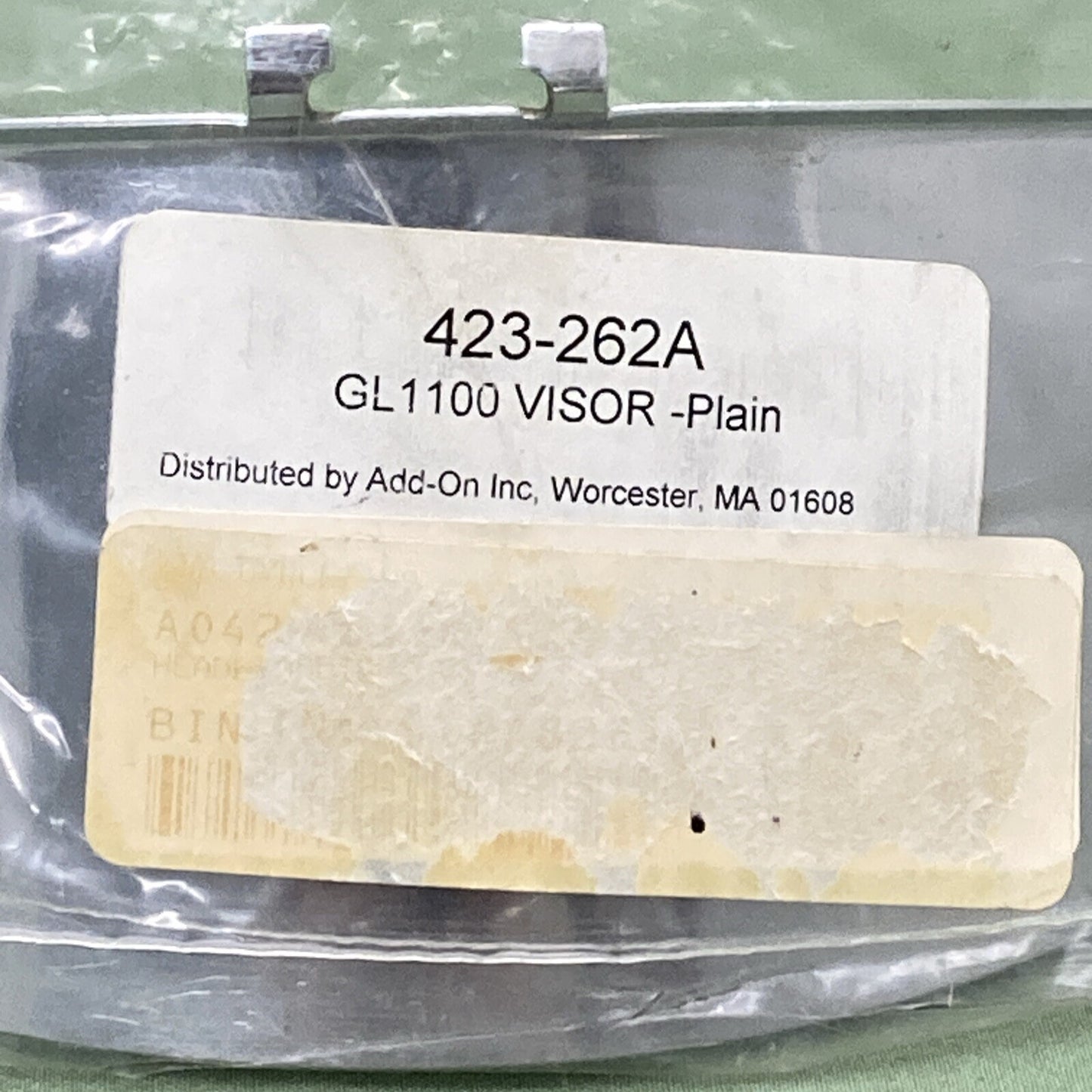 NEW ADD ON 423-262A HEADLIGHT VISOR - 7 INCH GL1100