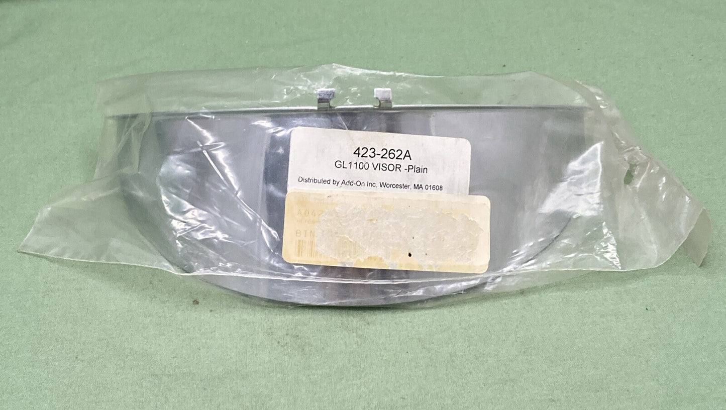 NEW ADD ON 423-262A HEADLIGHT VISOR - 7 INCH GL1100