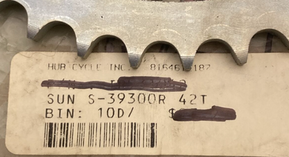NEW GENUINE SUNSTAR S-39300R 42 TOOTH SPROCKET