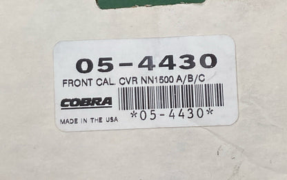 NEW GENUINE COBRA 05-4430 FRONT CALIPER COVER KAWASAKI NN1500 A/B/C