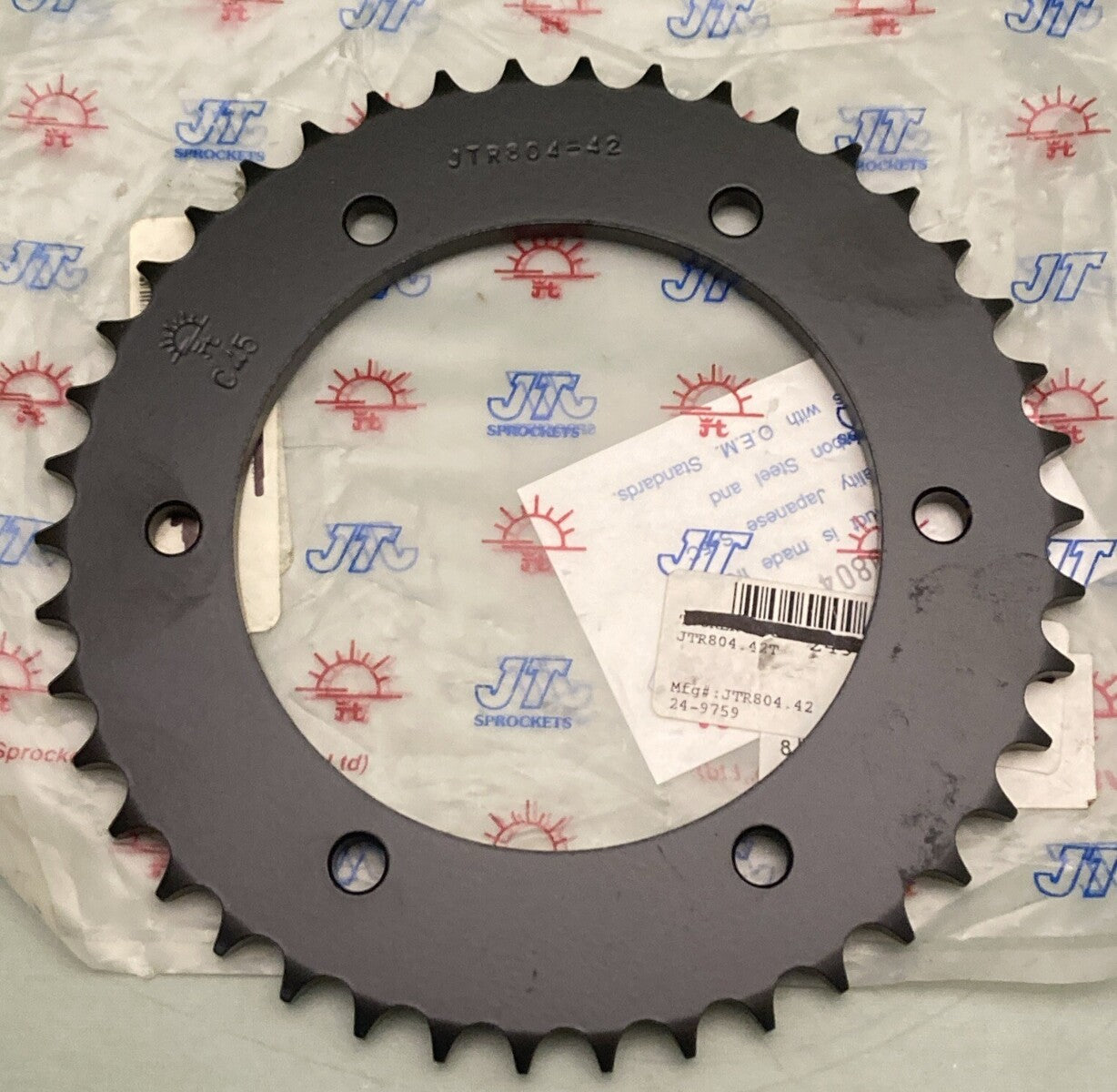 NEW GENUINE JT JTR804.42T REAR SPROCKET 42 TOOTH