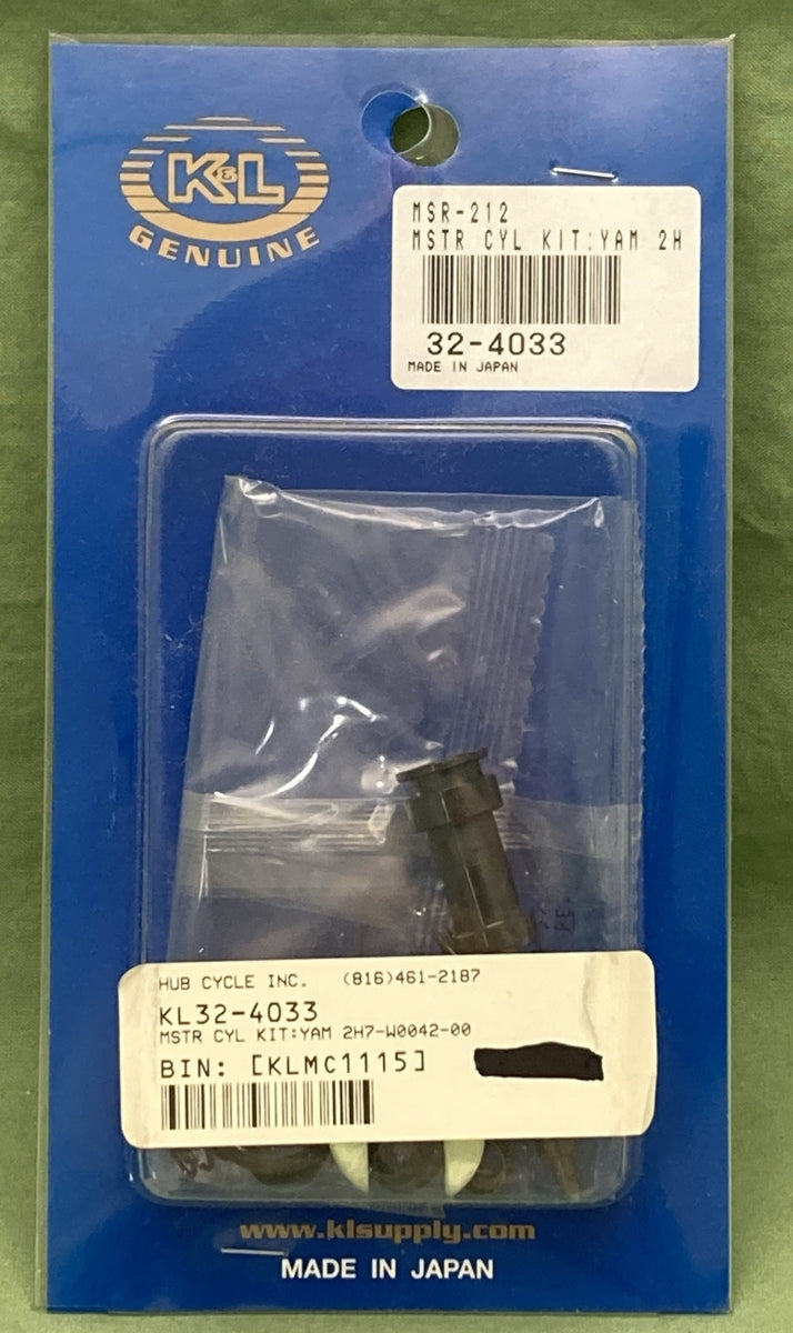 NEW K&L SUPPLY 32-4033 MATER CYLINDER REBUILD KIT YAMAHA