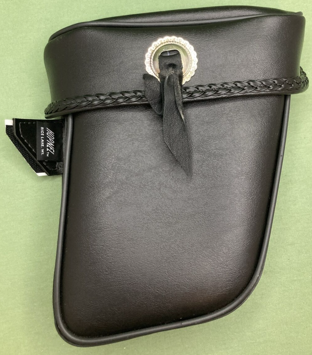 NEW HOPNEL HD90-106RBK HARLEY DAVIDSON RIGHT PASSENGER ARMREST POUCH