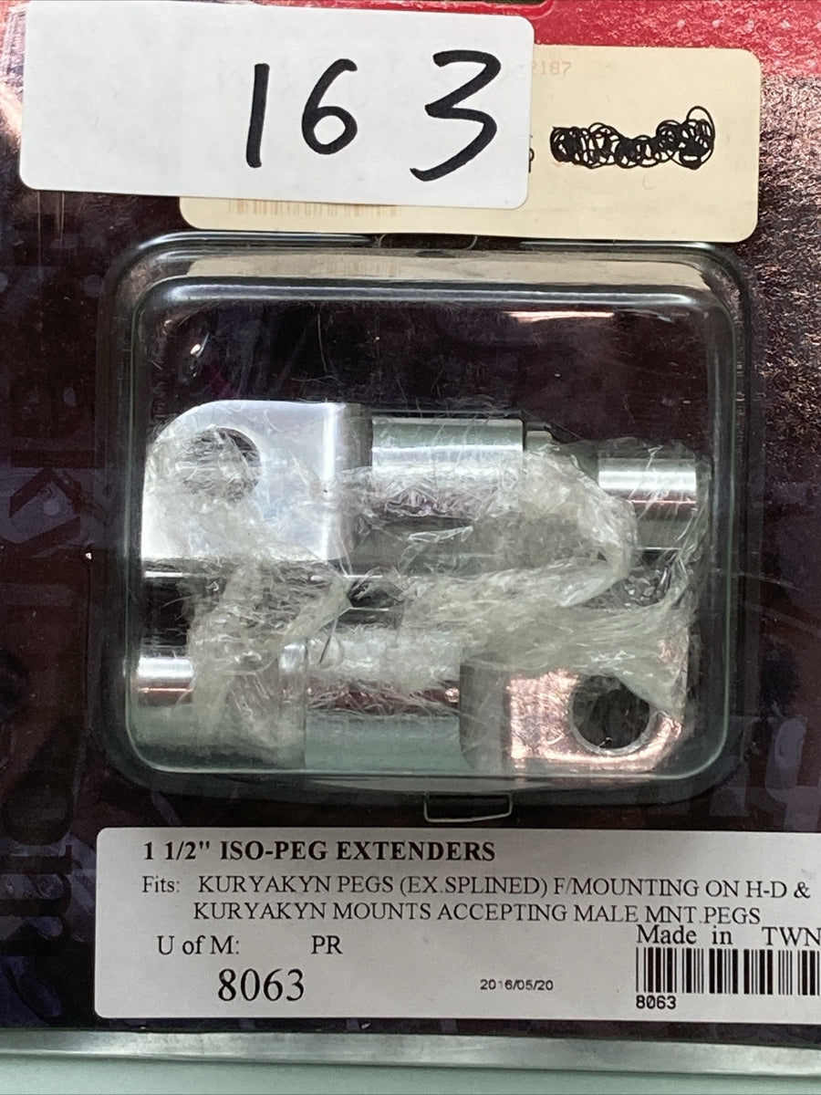 NEW KURYAKYN 8063 1 1/2" ISO-PEG EXTENDERS
