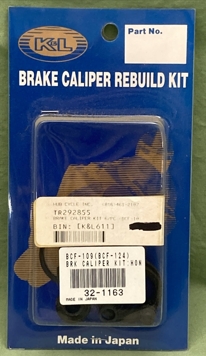 NEW K&L SUPPLY 32-1163 BRAKE CALIPER KIT HONDA