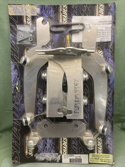 NEW GENUINE MEMPHIS SHADES MEM9947 SPORTS SHIELD MOUNTING KIT FOR VULCAN CLASSIC