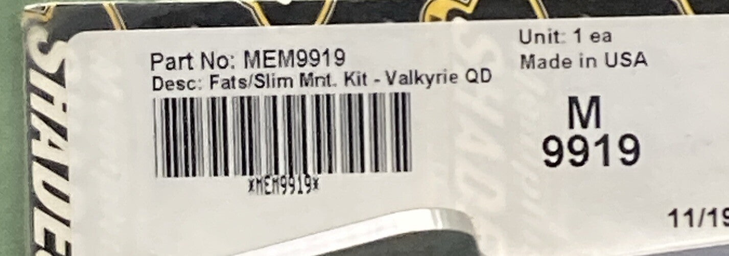 NEW GENUINE MEMPHIS SHADES MEM9919 F/S MOUNTING KIT FOR VALKRIE
