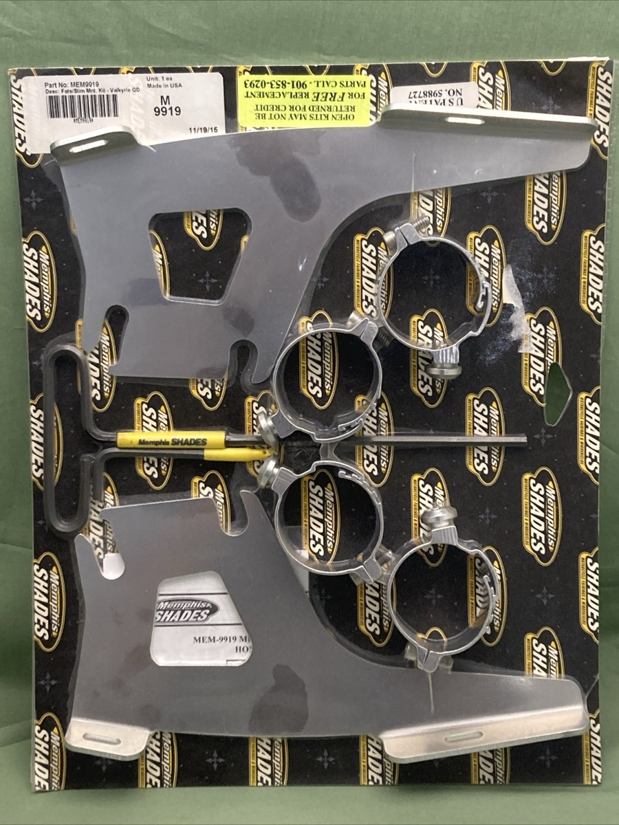 NEW GENUINE MEMPHIS SHADES MEM9919 F/S MOUNTING KIT FOR VALKRIE