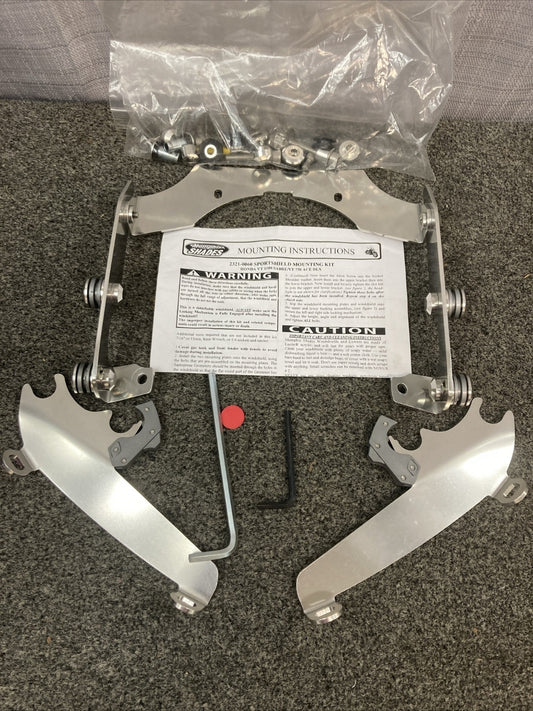 NEW MEMPHIS SHADES 2321-0060 SPORTSHIELD MOUNTING KIT FOR HONDA VT1100 SABRE