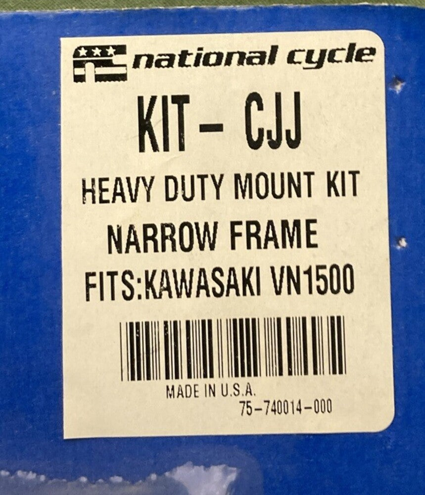 NEW NATIONAL CYCLE KIT-CJJ HEAVY DUTY MOUNT KIT NARROW FRAME FOR KAWASAKI VN1500