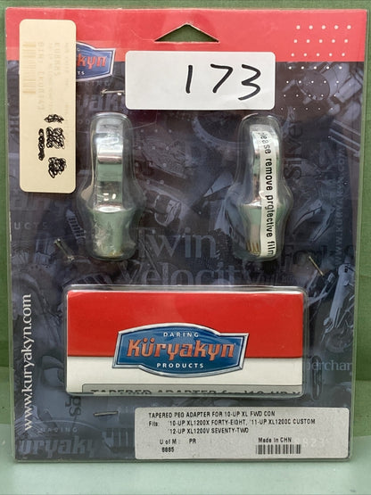 NEW KURYAKYN 8885 TAPERED PEG ADAPTER FOR 10-UP XL FWD CON