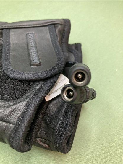 NEW FIRSTGEAR MENS HEATED RIDER GLOVES MEDIUM BLACK