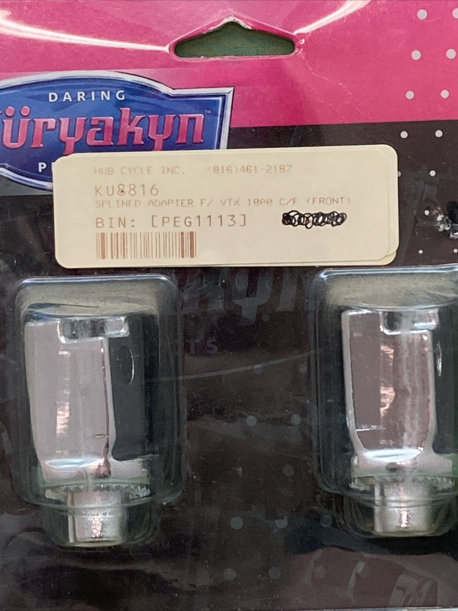 NEW KURYAKYN 8816 SPLINED ADAPTER FOR VTX, FRONT