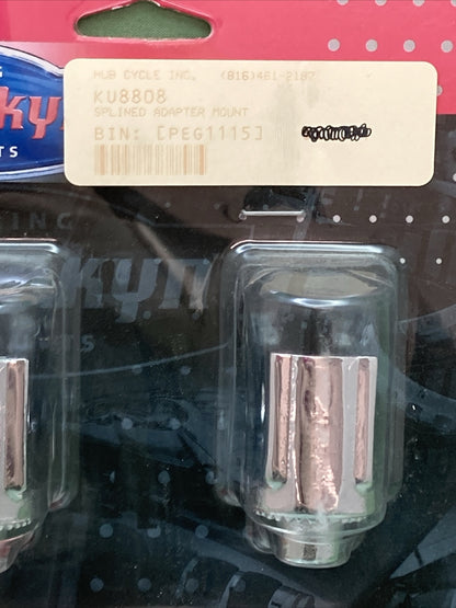 NEW KURYAKYN 8808 SPLINED ADAPTER MOUNT