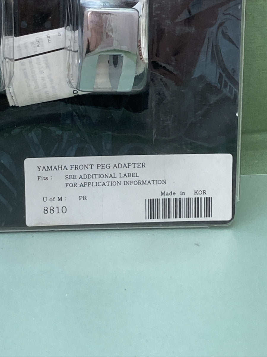 NEW KURYAKYN 8810 YAMAHA FRONT PEG ADAPTER