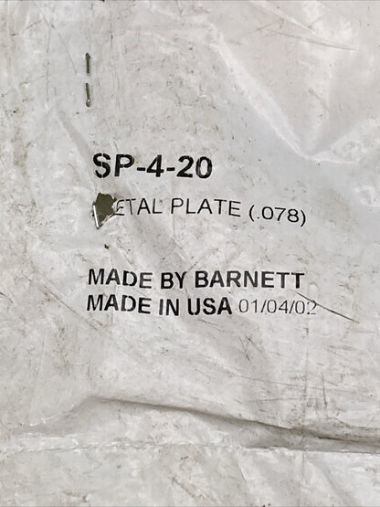 NEW BARNETT 401-70-078004 METAL DRIVE PLATE .078