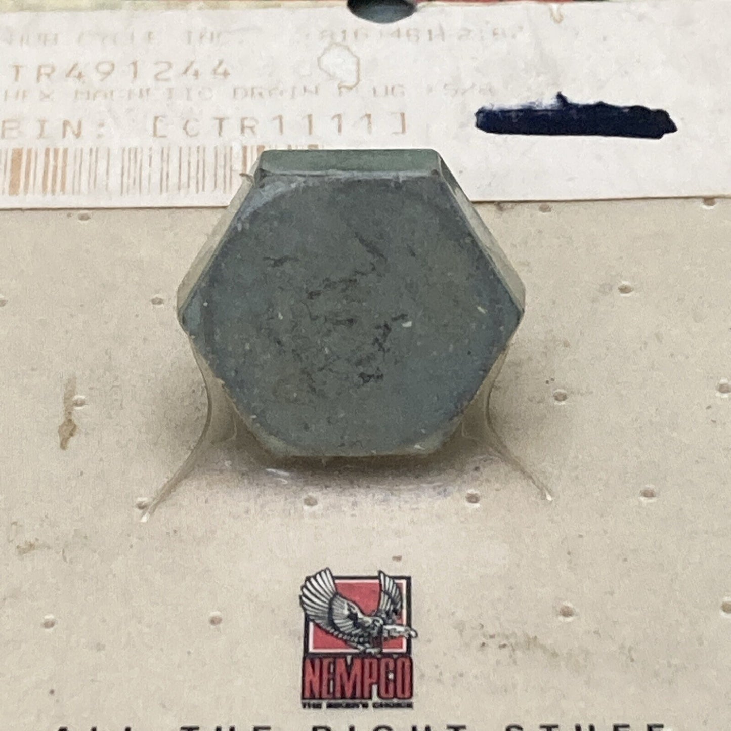 NEW BIKER'S CHOICE 49-1244 MAGNETIC DRAIN PLUG HEX STYLE 5/8" -18
