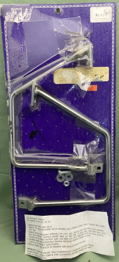 NEW GENUINE MC ENTERPRISES MC141 SADDLEBAG SUPPORT FOR ACE HONDA VT1100 95-98