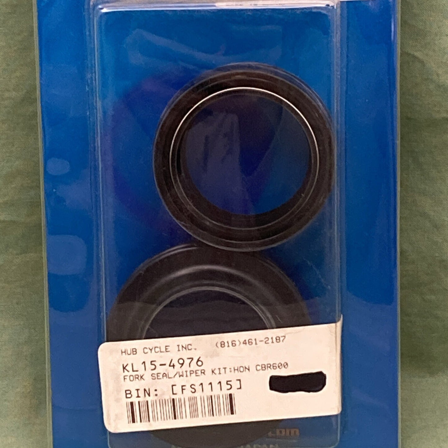 NEW K&L SUPPLY 15-4976 Fork Seal/Wiper Kit 37x50x11mm HONDA FSD-003