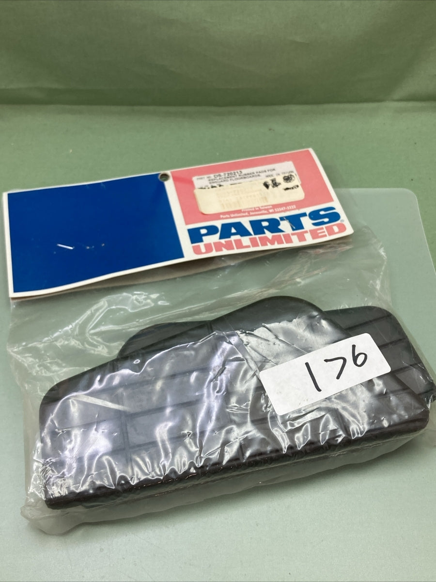 NEW PARTS UNLIMITED DS-720213 REPLACEMENT RUBBER PADS FOR ENGUARD FLOORBOARDS