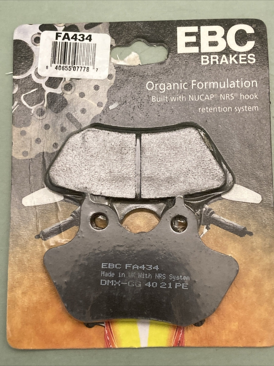 NEW GENUINE EBC FA434 ORGANIC BRAKE PADS