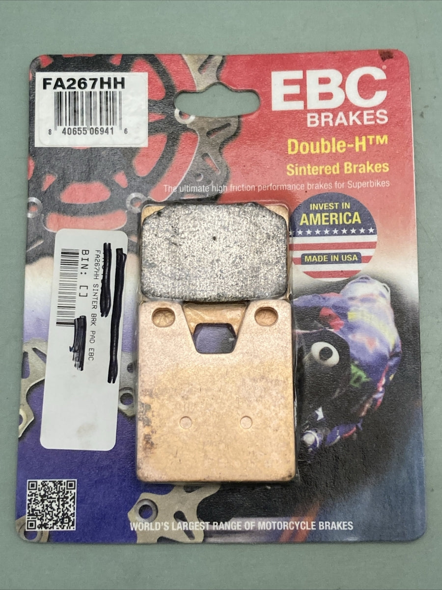 NEW GENUINE EBC FA267HH DOUBLE H SINTERED BRAKE PADS