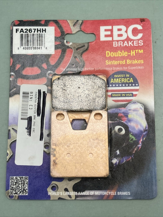 NEW GENUINE EBC FA267HH DOUBLE H SINTERED BRAKE PADS