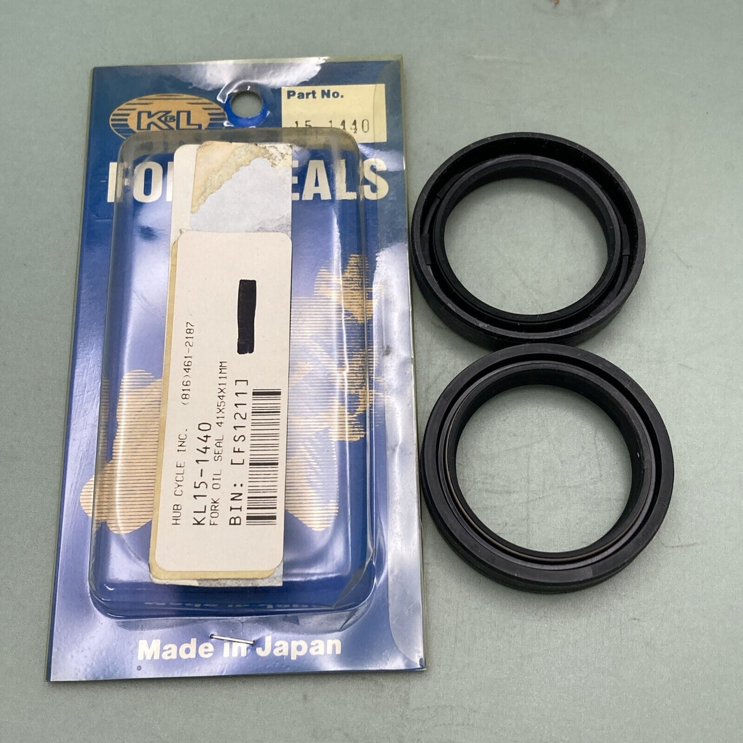 NEW K&L SUPPLY 15-1440 FORK OIL SEAL 41X54X11MM FSM-047