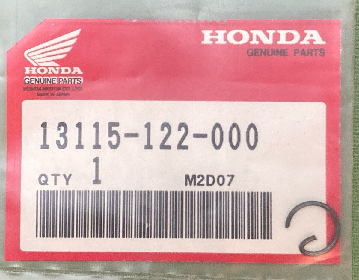 QTY 2 NEW GENUINE HONDA 13115-122-000 CLIP, PISTON PIN