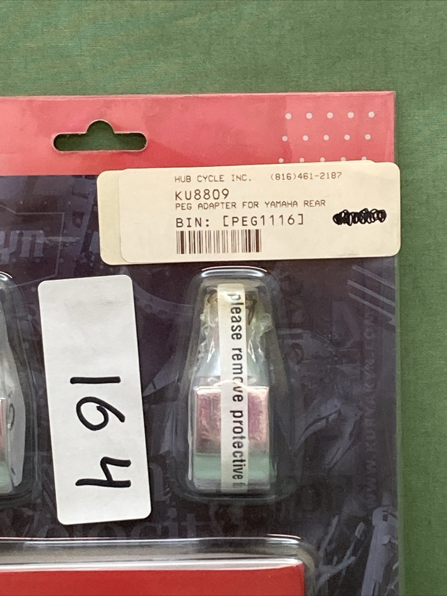 NEW KURYAKYN 8809 PEG ADAPTER FOR YAMAHA, REAR