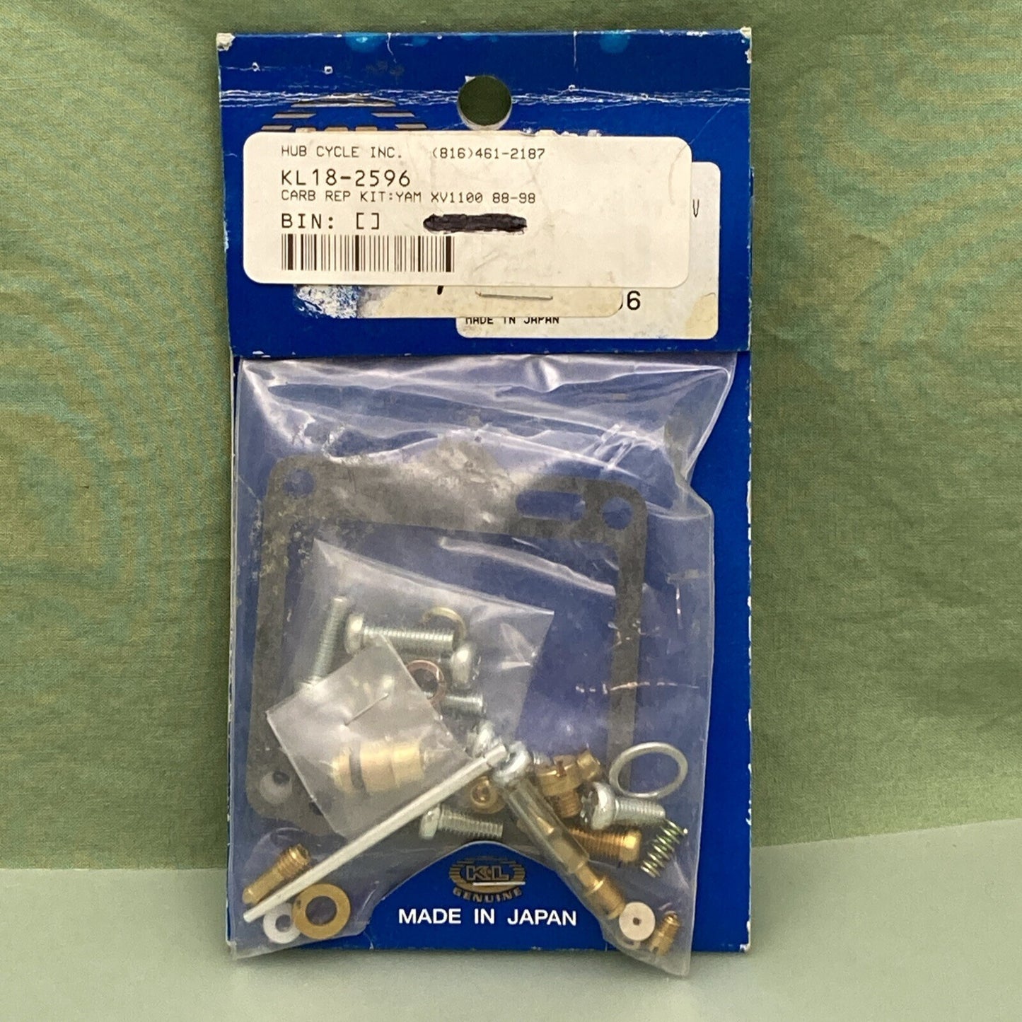 NEW K&L SUPPLY 18-2596 CARBURETOR REPAIR KIT YAMAHA XV1100 88-98